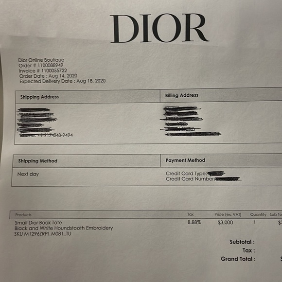 Dior small book tote - Picture 11 of 11